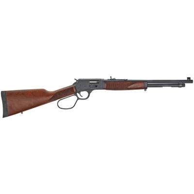 Henry H012GR Big Boy Carbine Side Gate 44 Mag 7+1 16.50" American Walnut Blued Right Hand with Large Loop