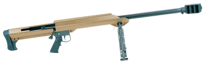 Barrett 14032 M99 50 BMG 29" 1rd Flat Dark Earth Cerakote Flat Dark Earth Fixed w/Sorbothane Recoil Pad Stock Black Polymer Grip Right Hand