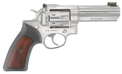 Ruger Gp100 Rug 1771  Gp100    357    42 Fo 7rd Ss Blk Rbrwd