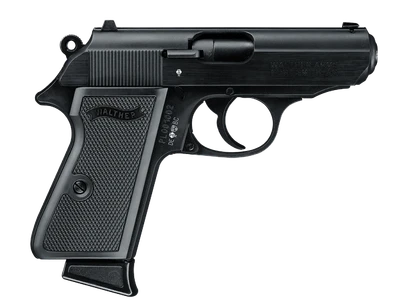 Walther PPKS Double ActionSingle Action Semiautomatic Metal Frame Pistol Compact 22LR 335quot Barrel Alloy Black Plastic Grips Fixed Sights 10 Rounds 1 Magazine