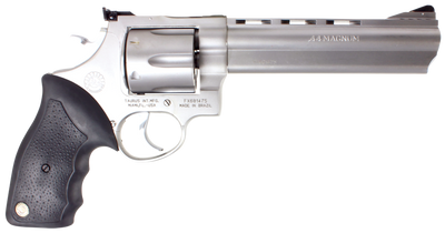 Taurus Model 44 Magnum 65quot Ported Barrel 6Rd Steel Frame Matte Stainless Finish Rubber Grips Adjustable Sights Large