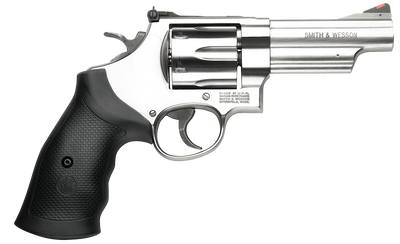 SMITH AND WESSON 629 44 REMINGTON MAGNUM 4quot BARREL 6ROUNDS STAINLESS RED RAMP SIGHT