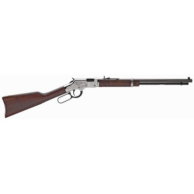Henry H004SE2 Golden Boy Silver Eagle 2nd Edition 22Short 22Long or 22LR Caliber 20quot Blued Barrel 16 LR21 Short Capacity