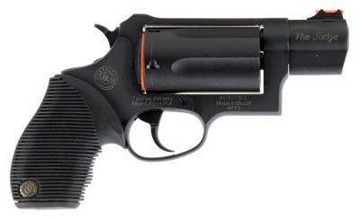 Taurus 2441031TC Judge Public Defender 45 Colt LC410 Gauge 5rd 250quot Matte Black Oxide Steel Black Ribber Grip