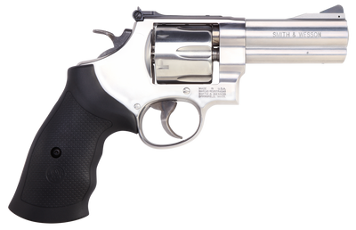 Smith amp Wesson 12463 610 10mm Auto 6rd 4quot Stainless Steel Black Polymer Grip