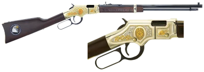 Henry H004LE Golden Boy Law Enforcement Tribute Lever Action 22 Short,Long,LR