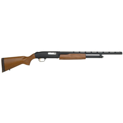 Mossberg 500 Bantam Youth Pump Action 20 Gauge 3quot Chamber 22quot Vent Rib Barrel AccuChoke Blue Finish Wood Stock Bead Sight 5Rd