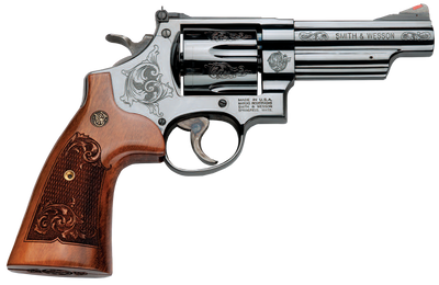 Smith amp Wesson 150783 29 44 Rem Mag 44 SampW Spl 6rd 4quot Overall Blued Carbon Steel