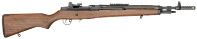 Springfield Armory AA9122 M1A Scout Squad 308 Win 10+1 18" Carbon Steel Barrel Black Parkerized Rec Walnut Stock Right Hand
