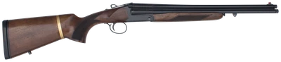 Charles Daly 930108 Triple Threat 12 Gauge 3" 18.50" Blued Triple Barrel, 3rd, Black Metal Finish, Oiled Walnut Checkered Stock & Forend
