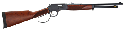 Henry Big Boy Side Gate 357 Magnum 20quot 101 American Walnut Blued Right Hand with Large Loop H012GML