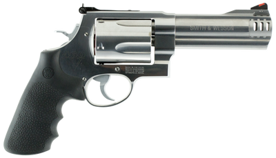Smith amp Wesson 163465 Model 460 XVR 460 SampW Mag 5rd 5quot Stainless Steel Barrel amp Cylinder Satin Stainless Steel Frame