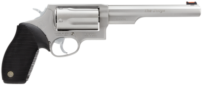 Taurus 2441069T Judge 45 Colt LC410 Gauge 5rd 650quot Matte Stainless Steel Black Ribber Grip