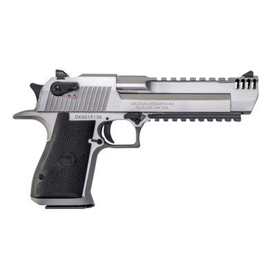 Magnum Research DE44SRMB Desert Eagle Mark XIX 44 Rem Mag Caliber with 6quot Muzzle BrakePicatinny Rail Barrel 71 Capacity