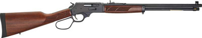 Henry Side Gate 30-30 Winchester 20" 5+1 American Walnut Blued Right Hand with Large Loop H009GL