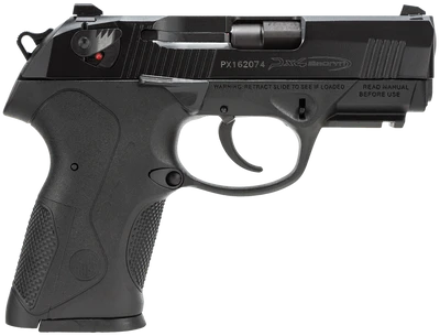 Beretta USA JXC9F21 Px4 Storm Compact 9mm Luger 327quot 151 Black Bruniton Steel Slide Black Interchangeable Backstrap Grip