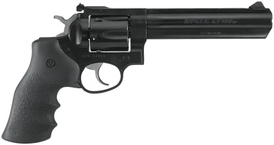 Ruger 1704 GP100 Standard 357 Mag 6rd 6quot Blued Steel Black Hogue Monogrip Grip
