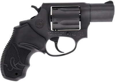 Taurus 2605021 605 Standard 357 Mag 5rd 2quot Matte Black Oxide Steel Black Rubber Grip