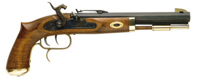 Traditions Trapper Pistol 50  Percussion Bluedhardwood