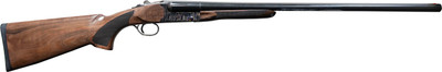 Pointer Side By Side Double Barrel 12 Gauge Shotgun 28quot 2 Rounds WalnutBlued Heat Tempering FT61228HT