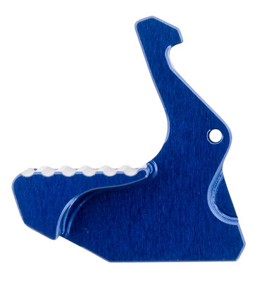 Rise Armament RA212GIBLU Extended Charging Handle Latch Patriot Blue Aluminum fits Mil-Spec AR Charging Handles