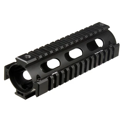 Leapers UTG PRO AR-15 Carbine Length Drop In Quad Rail Hand Guard Aluminum Anodized Matte Black