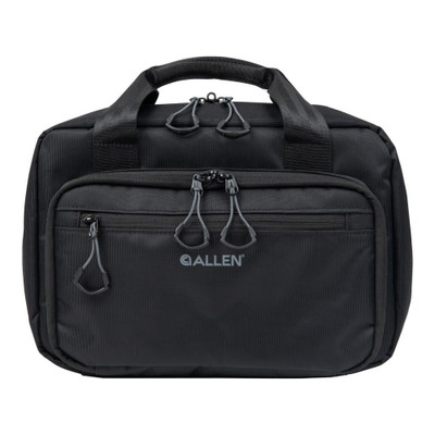 Allen Company Double Pistol Bag, 2-Sub Compact Handguns Under 6‚Äú, Black