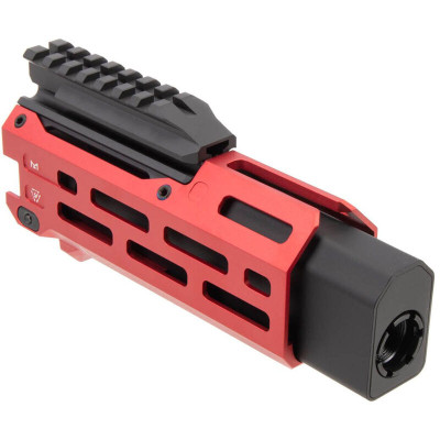 Strike Industries 6" Handguard for CZ Scorpion EVO Red