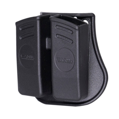 Canik Double 2 Mag Pouch 9mm Polymer/black