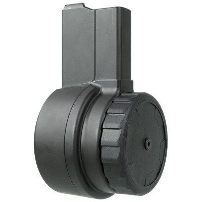 Aim Sports Warrior Systems AR-15 Drum 5.56/.223 50 Round Black Magazine