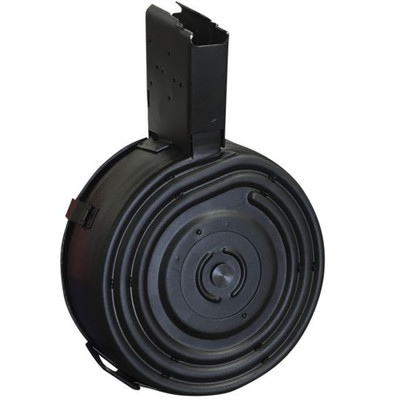 RED, WHITE & BLUE, LLC DRUM MAG AR15 BLACK STEEL 7.62X39MM 75RD