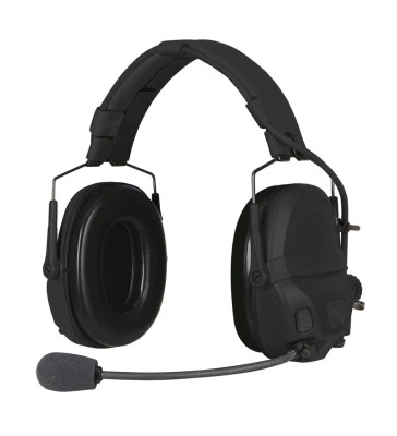 Ops-Core AMP Communication Headset | NFMI Enabled Black