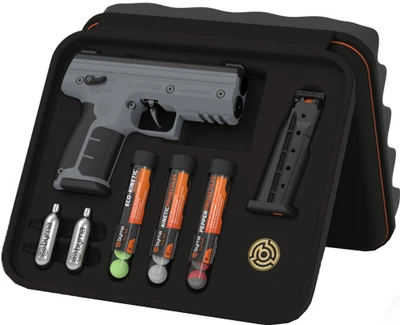 Byrna Sd Pepper Kit Gray W/ - 2 Mags & Projectiles