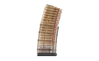 Ets Magazine Ar15 5.56x45 30rd Smoke Opaque Translucent W/tritium Flwr Gn2