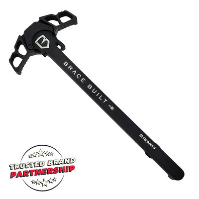 AR15 Ambidextrous Charging Handle by Brace Built—Billet