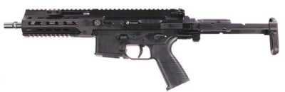 B&T, SPC, Semi-automatic, Short Barreled Rifle, 9MM, 9.1" Barrel with Tri-Lug Adaptor, Anodized Upper, Polymer Lower, Black, B&T Grip, 30 Rounds, 1 Magazine