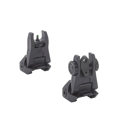 MEPROLIGHT FUBS-FLIP BACK UP SIGHTS 2 DOT REAR G/G