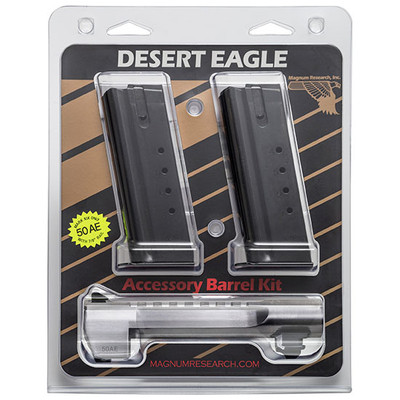 MR BBL DESERT EAGLE 50AE 6 SS W/ 2 MAGS CLAM PK