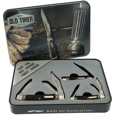 BTI OLD TIMER 3PC FOLDER TIN SAW CUT HANDLE