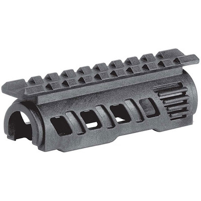 CAA AK UPPER HANDGUARD WITH 1 RAIL  BLK POLYMER