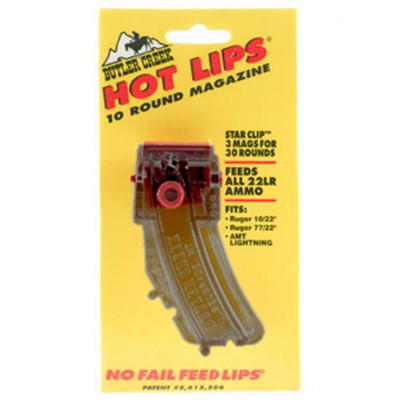 BUT MAG HOT LIPS 10RD SMOKE 10/22
