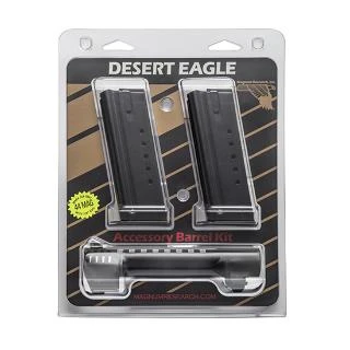 MAGNUM RESEARCH BARREL 50AE 6 IMB BLACK INTEGRAL BRAKE 2 MAGS