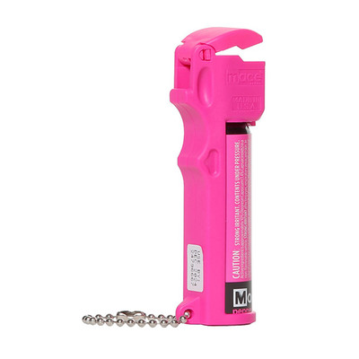 MACE PERSONAL DEFENSE HOT PINK PERSONAL W/KEY CHAIN 10% PEPPER