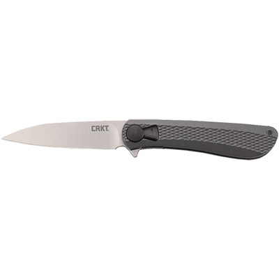 CRKT SLAKER 3 BLADE FLD STRIP SS ALUMN