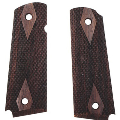 HOG GRIPS GOVT MODEL WALNUT CHECKERED 16LPI