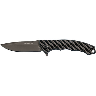 BTI SCHRADE SCH701 2.75 CARBON FIBER UG TI