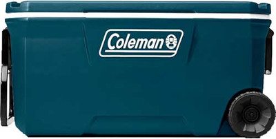 Coleman Cooler 50qt Wheeled - Navy Blue