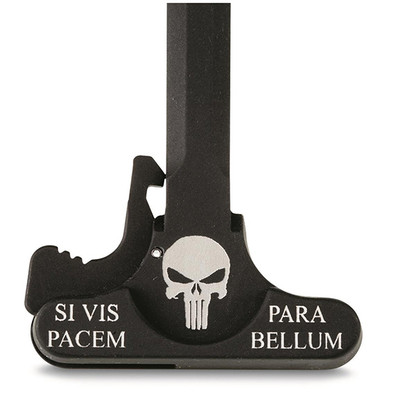 DOUBLESTAR CORPORATION CHARGING HANDLE LASERED W/ PUNISHER SKUL