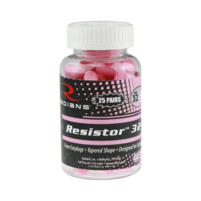 RAD FOAM EARPLUGS 28 PAIR JAR PINK