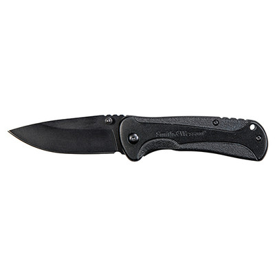 BTI SW FOLDER 3.25 BLADE BLACK ALUMINUM